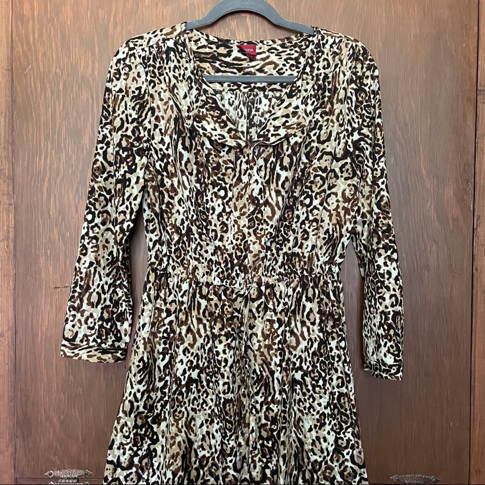 Animal Print Dress